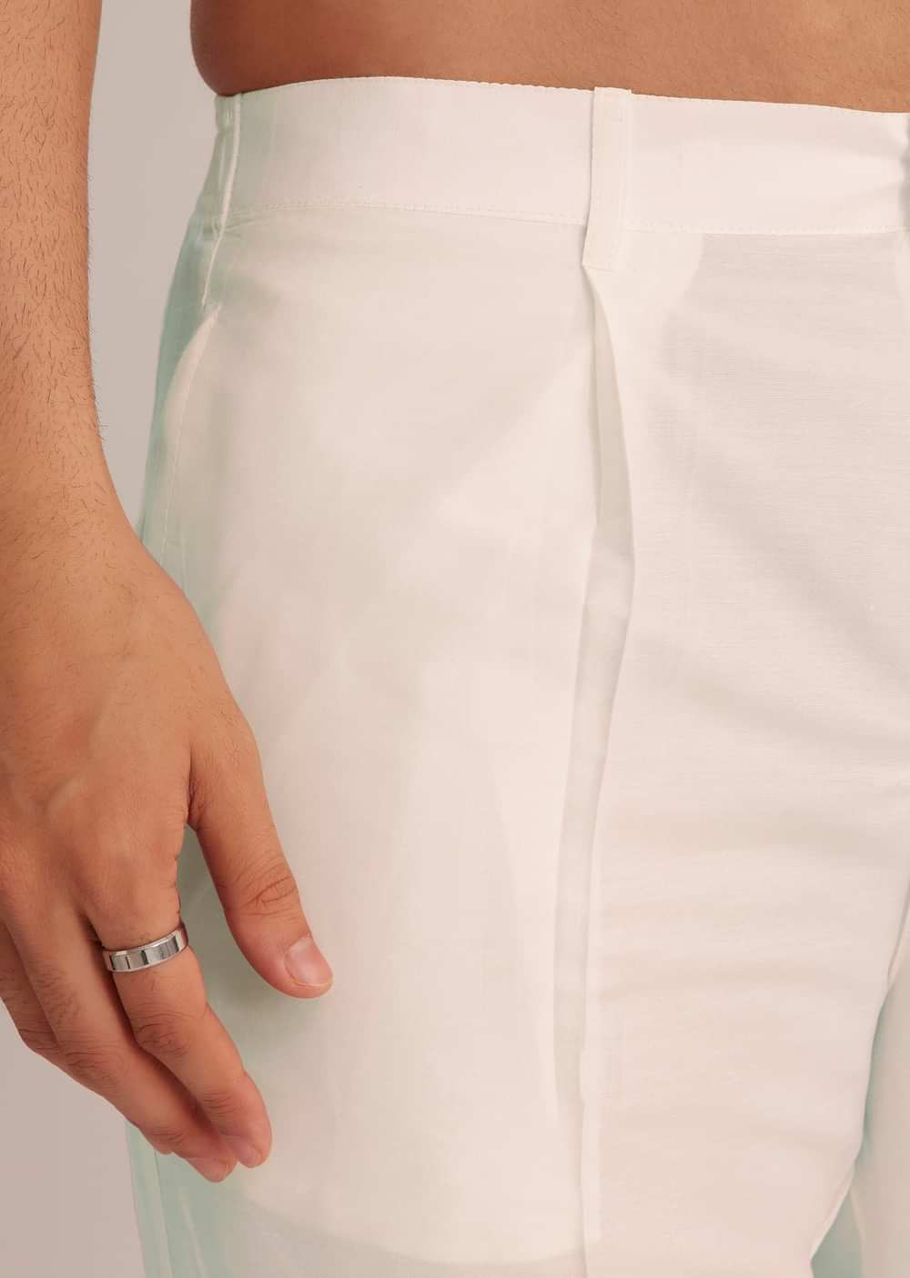 Multicolour Printed Silk Kurta Set With Mirror Work