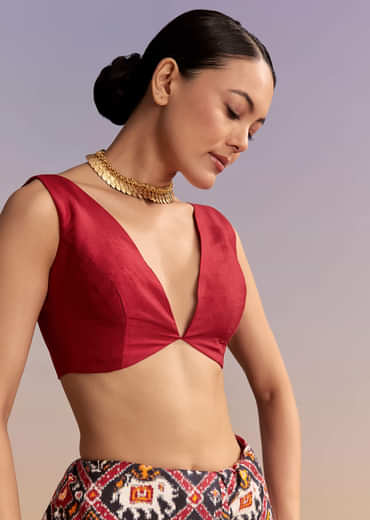 Navy Blue Silk Single Ikkat Handwoven Patola Saree With Animal Motifs