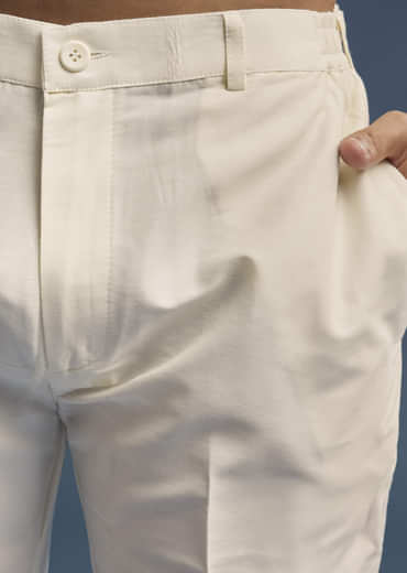 Olive Green Silk Kurta Set For Men With Digital Print