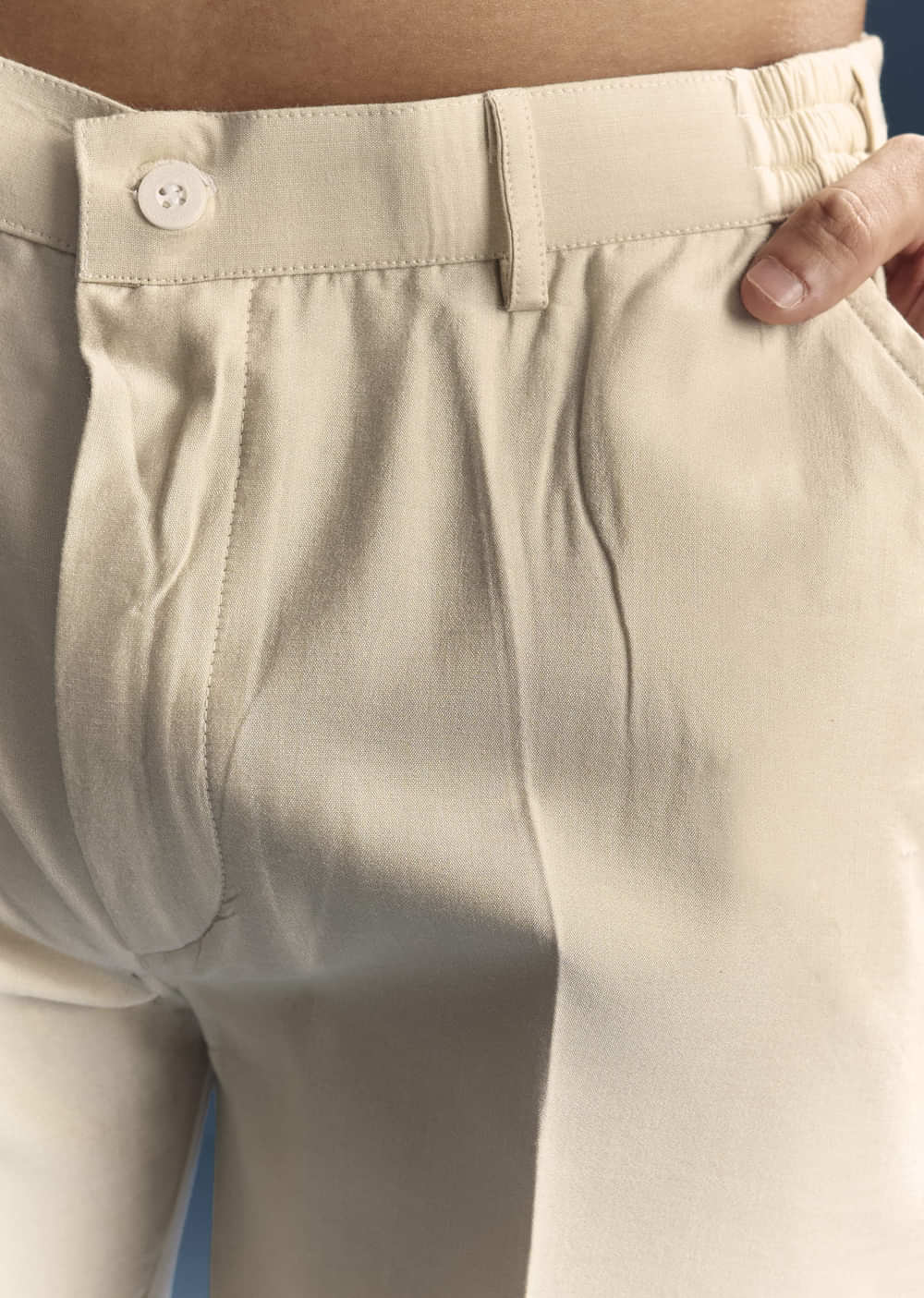 Olive Kurta Set For Men With Floral Thread Embroidery