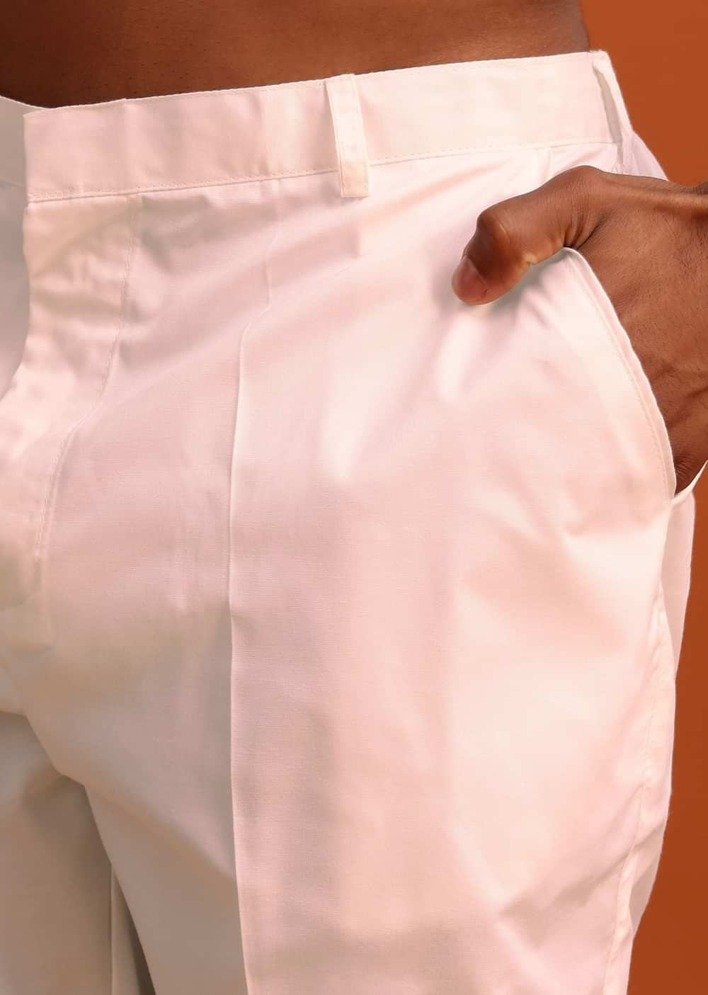 Onion Pink Ombre Kurta Set In Raw Silk With Butti Work