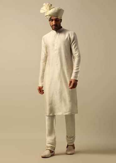 Opulent Gold Embroidered Sherwani Set