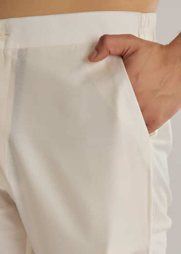 Peach Tissue Stone Sequin Work Kurta Jacket Set