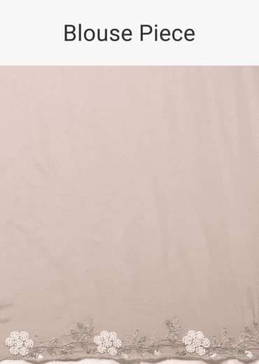 Multicolor Abstract Printed Saree In Organza With Cut Dana Butti All Over