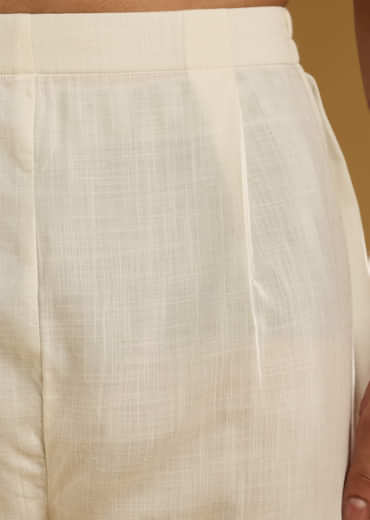 Pink Cotton Silk Kurta Set For Men With Hand Dyed Bandhani Print