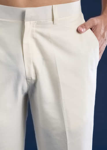 Pink Silk Jacket Kurta Set with Dori Work