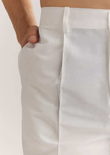 Pink Silk Kurta Set With Mandarin Collar