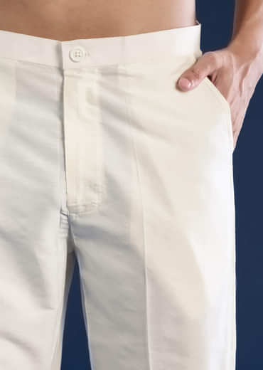 Pink Straight Kurta Set in Jacquard