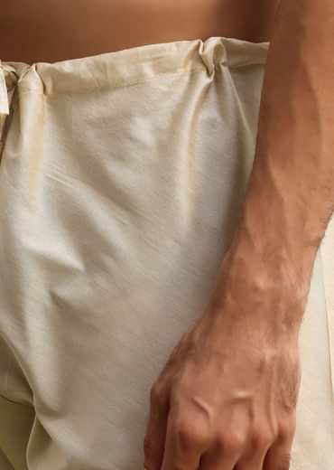 Pink Embroidered Lehariya Print Kurta Set