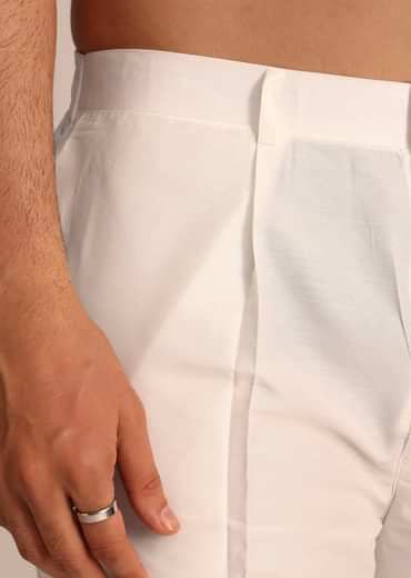 Pink Silk Ombre Kurta Set