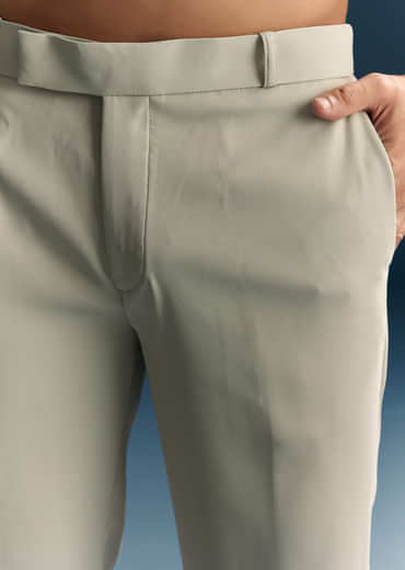 Pista Green Jodhpuri Suit For Men With Beads And Resham Embroidery