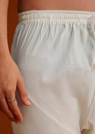 Pista Green Kurta Set In Contemporary Design