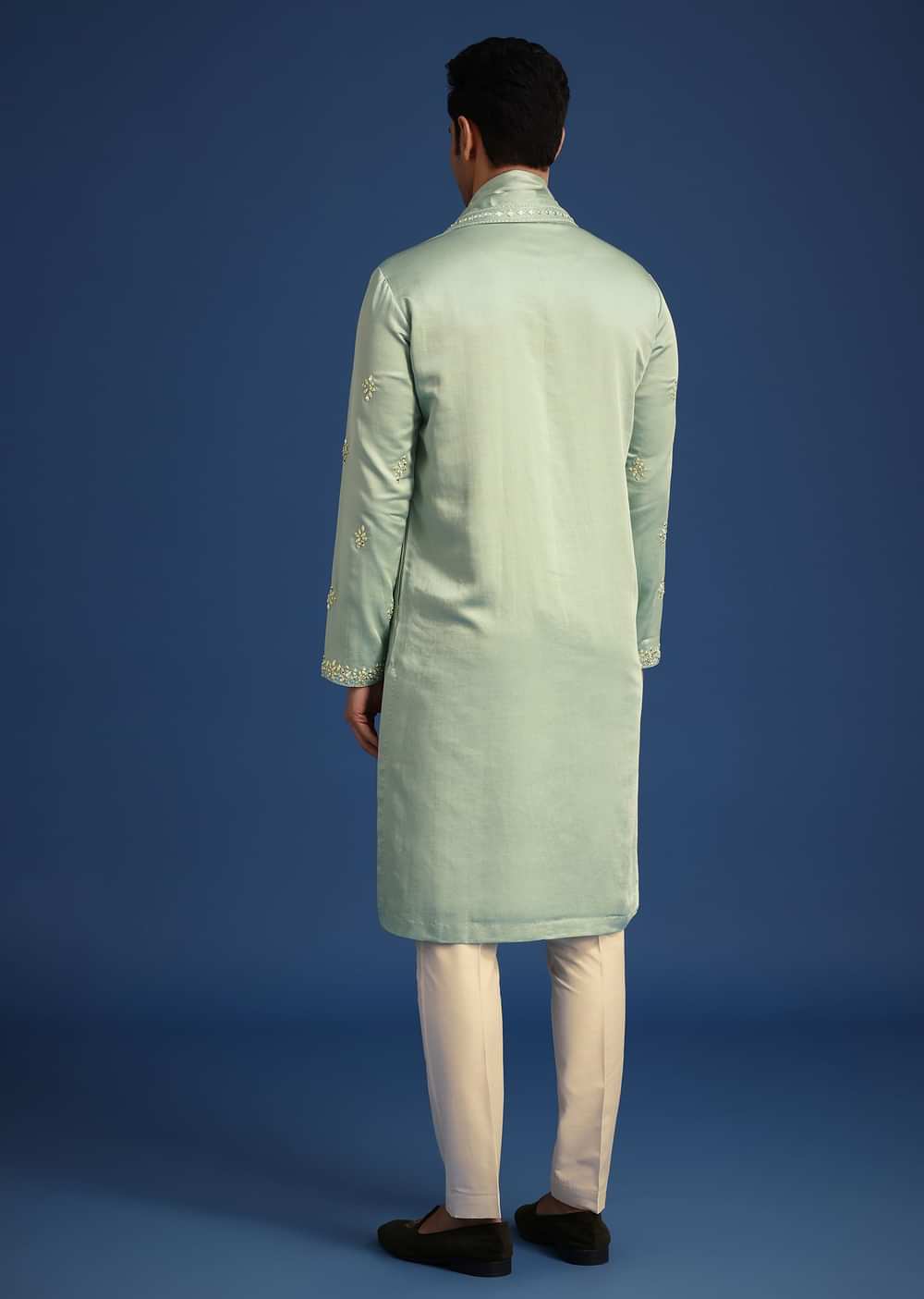 Pista Green Kurta Set With Dupatta