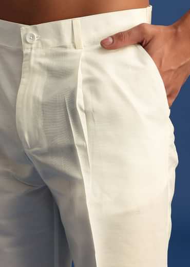 Pista Green Silk Hand Embroidered Kurta Set