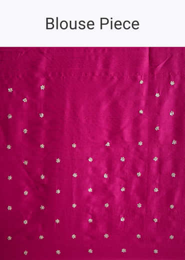 Purple Crush Tissue With Scallop Embroidered Border