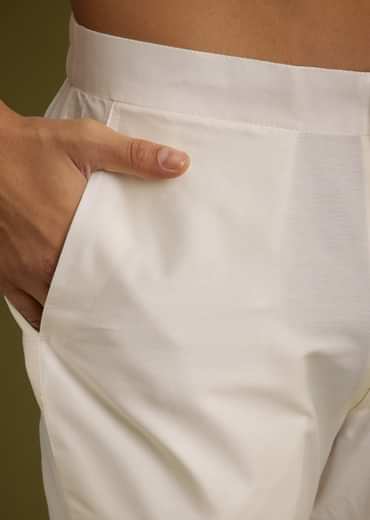 Purple Zipper Kurta Set In Russian Silk With Floral Printed