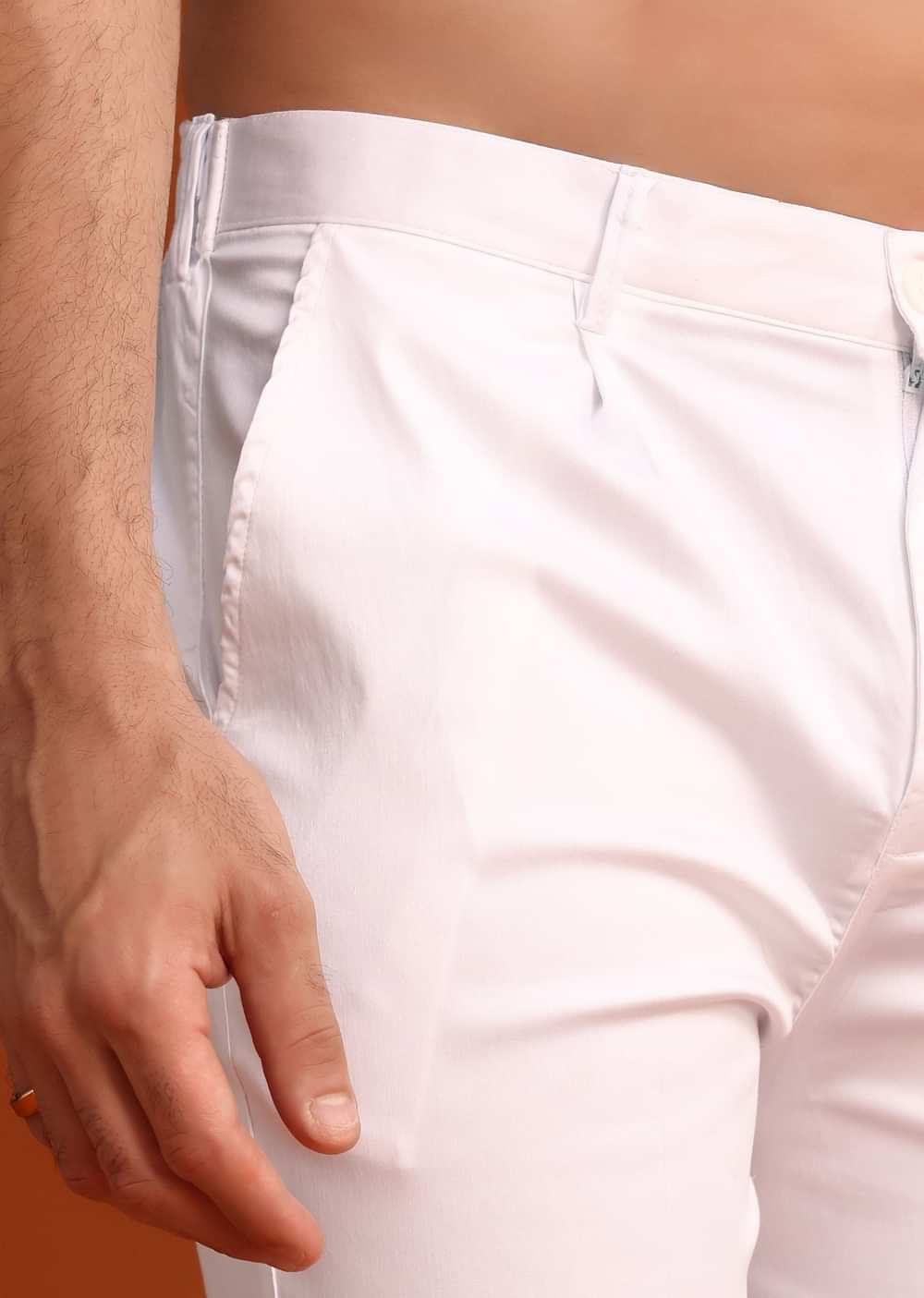 Purple Hand Embroidered Kurta And Pant Set In Linen