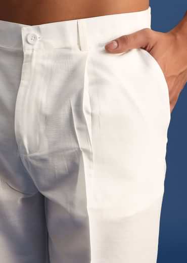 Purple Silk Kurta Set With Hand Embroidery