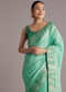 Rama Green Dola Silk Saree