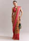 Red Dola Silk Woven Bandhani Saree With Gotapatti Detailing