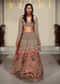 Red Raw Silk Bridal Lehenga With Zardosi And Sequins Embroidery
