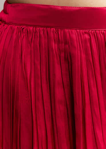 Red  Yellow Patola Palazzo Set