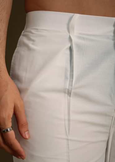 Red Silk Ombre Kurta Set