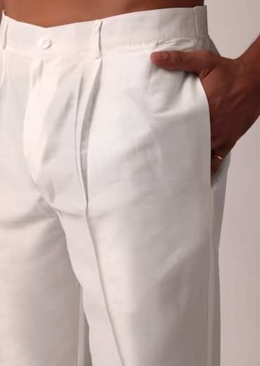 Regal Light Pink Silk Kurta Set For Men