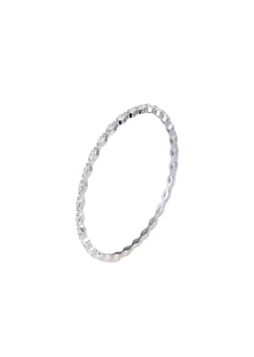 92.5 Sterling Silver Linear Bangles Set of 4