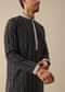 Black Kurta Set With Resham Detail