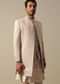 Elegant Peach Indowestern Sherwani Set