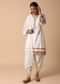 White Cotton Kurta Dhoti Set
