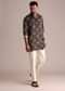Grey Printed Kurta