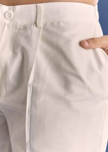 Pink Cotton Silk Tie Dye Printed Kurta Jacket Set With Mirror Work