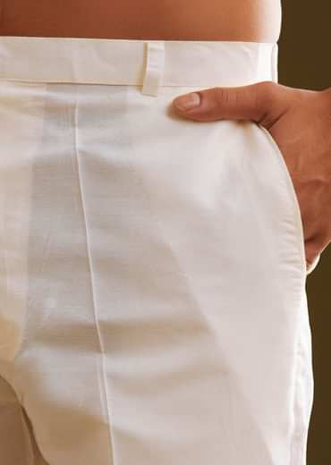 Sky Blue Silk Kurta Set With Embroidered Dupatta