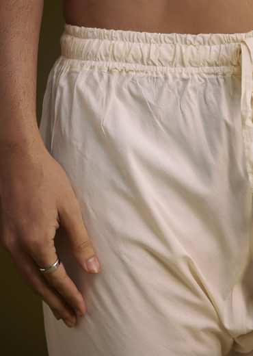 Baby Pink Silk Sherwani Set With Resham Embroidery