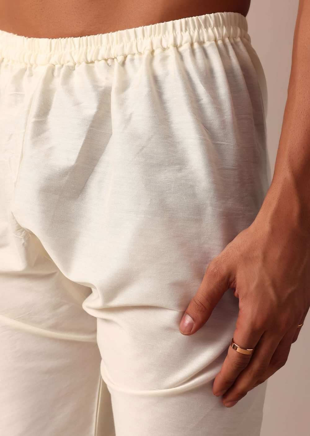 Stunning Peach Silk Sherwani For Men