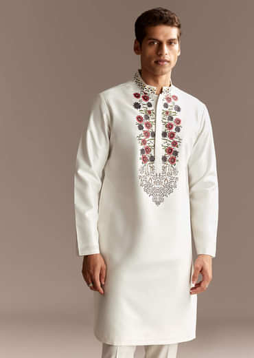 Sunshine Yellow Cutwork Kurta Jacket Set