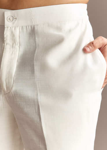 Sunshine Yellow Cutwork Kurta Jacket Set