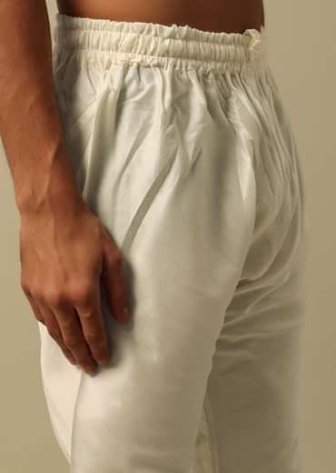 Timeless Green Raw Silk Sherwani