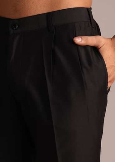 Wine Resham Work Kurta Set